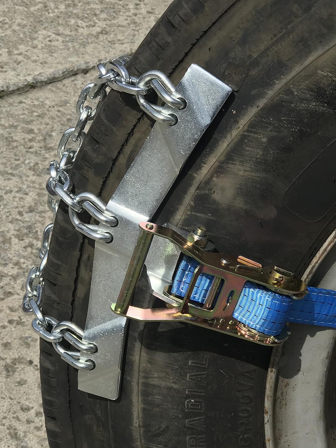 922.5 Snow Chains 9 22.5 Ratchet Strap Emergency Tire