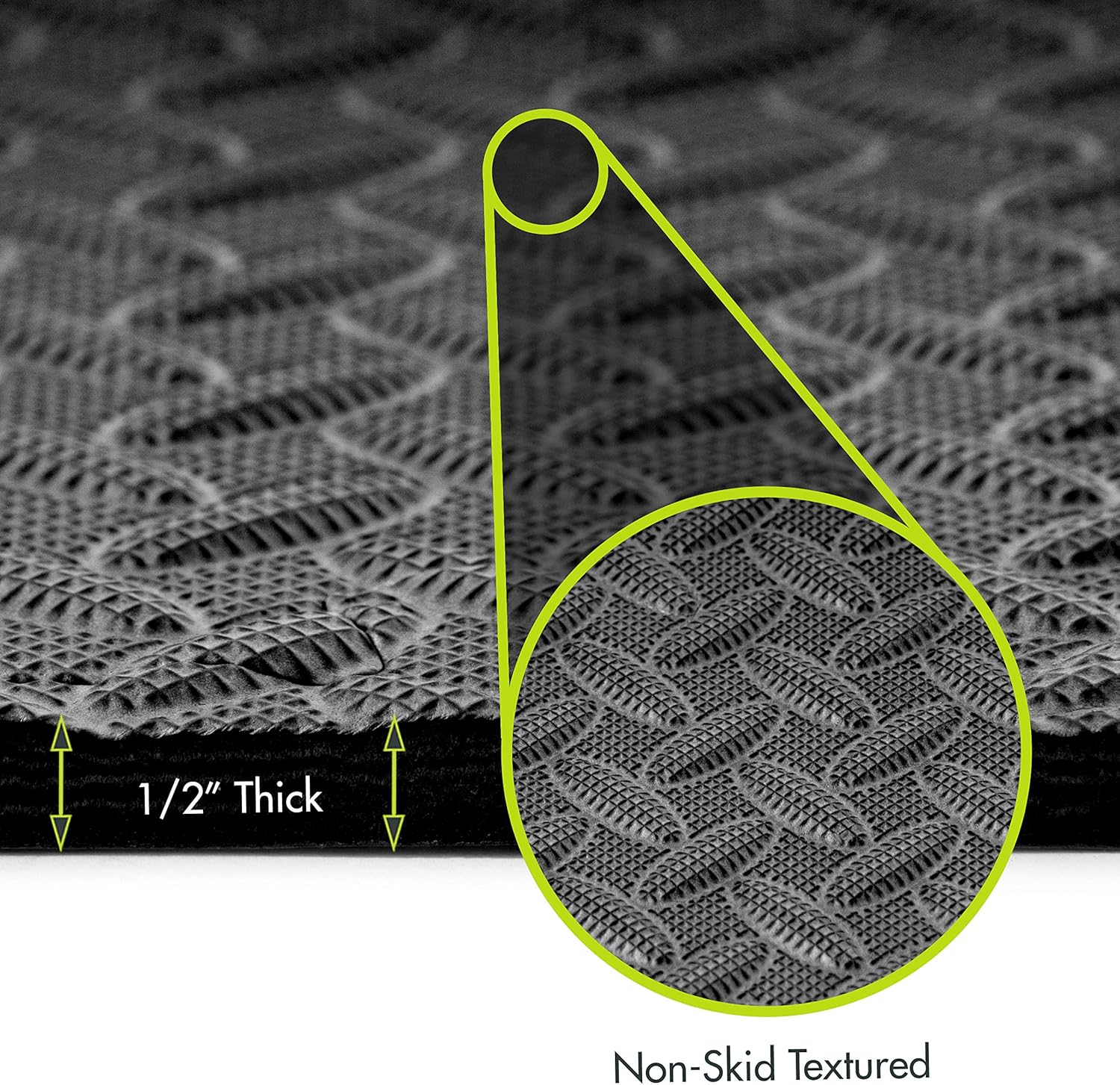 ProsourceFit Extra Thick Puzzle Exercise Mat1/2, EVA Foam Interlocking Tiles for Protective, Cushioned Workout Flooring for Home and Gym Equipment, Blue : Sports & Outdoors