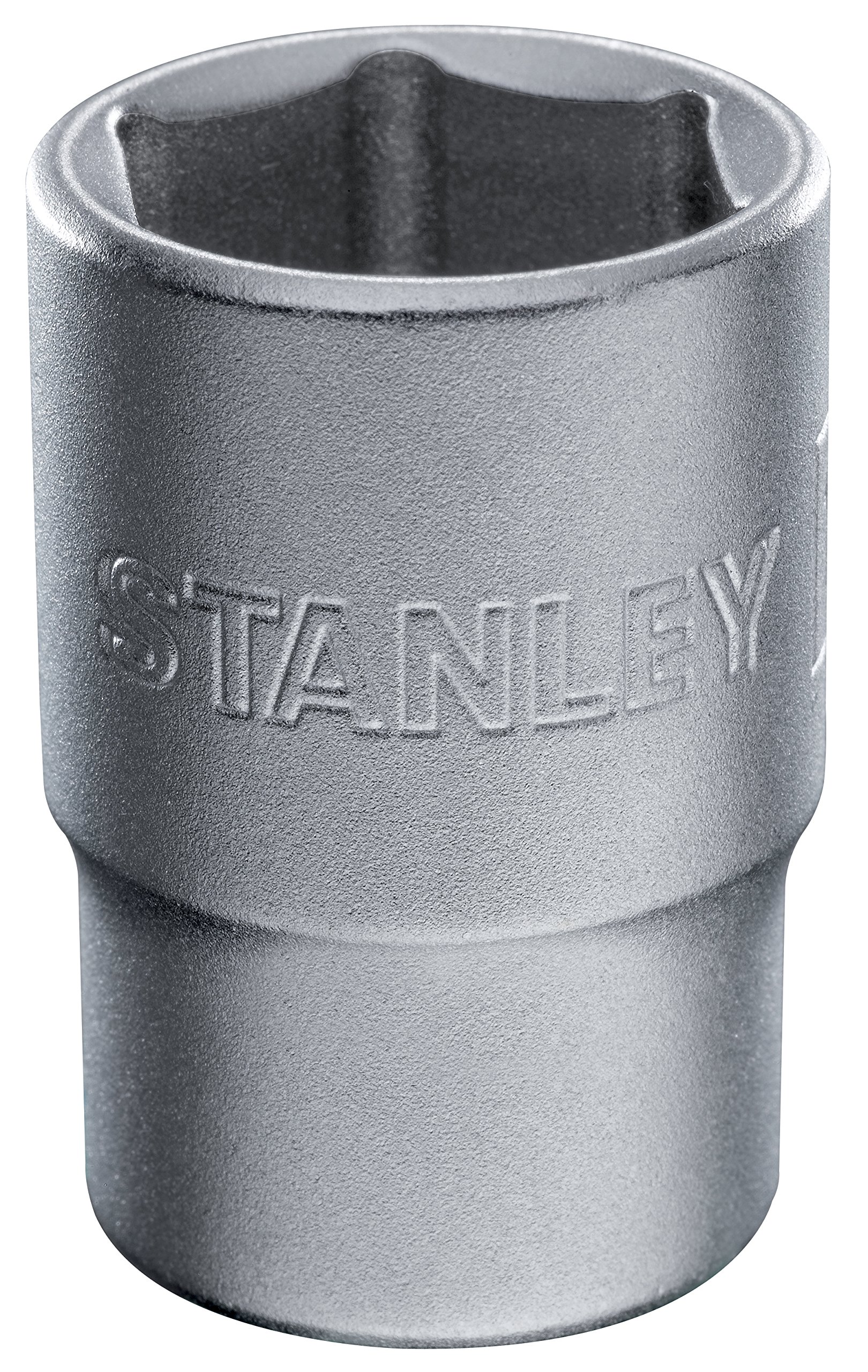 Stanley 1-17-056 12-Point Socket Wrench, Silver, 1/2-Inch 13 mm