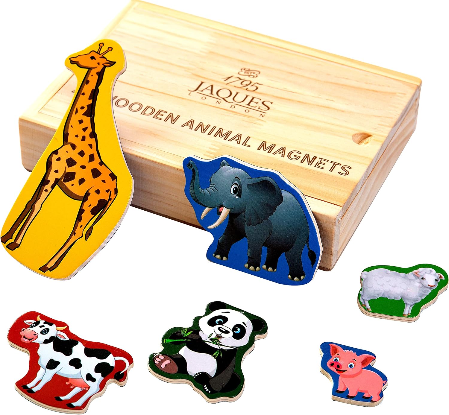 Jaques of London Animal Magnets for Kids, Multicolor, Small - Image 4