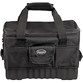 Bucket Boss Pro Racer 14 in. Tool Bag with Heavy-Duty Waterproof Racetrack Zipper, Waterproof Molded Rubber Bottom, 16 Total 