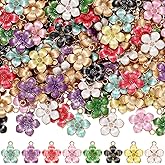 Bucherry 208 Pcs Letter Metal Charms for Jewelry Making Mix Initial Double Side Charms for DIY Bracelet Necklace Making