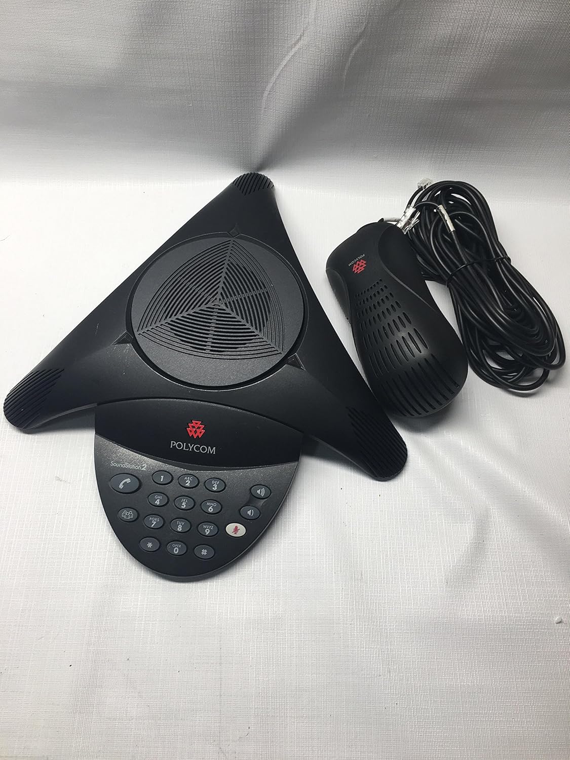 Amazon Com Polycom Soundstation 2 Basic Conference Phone Non Display 21 001 Polycom Electronics
