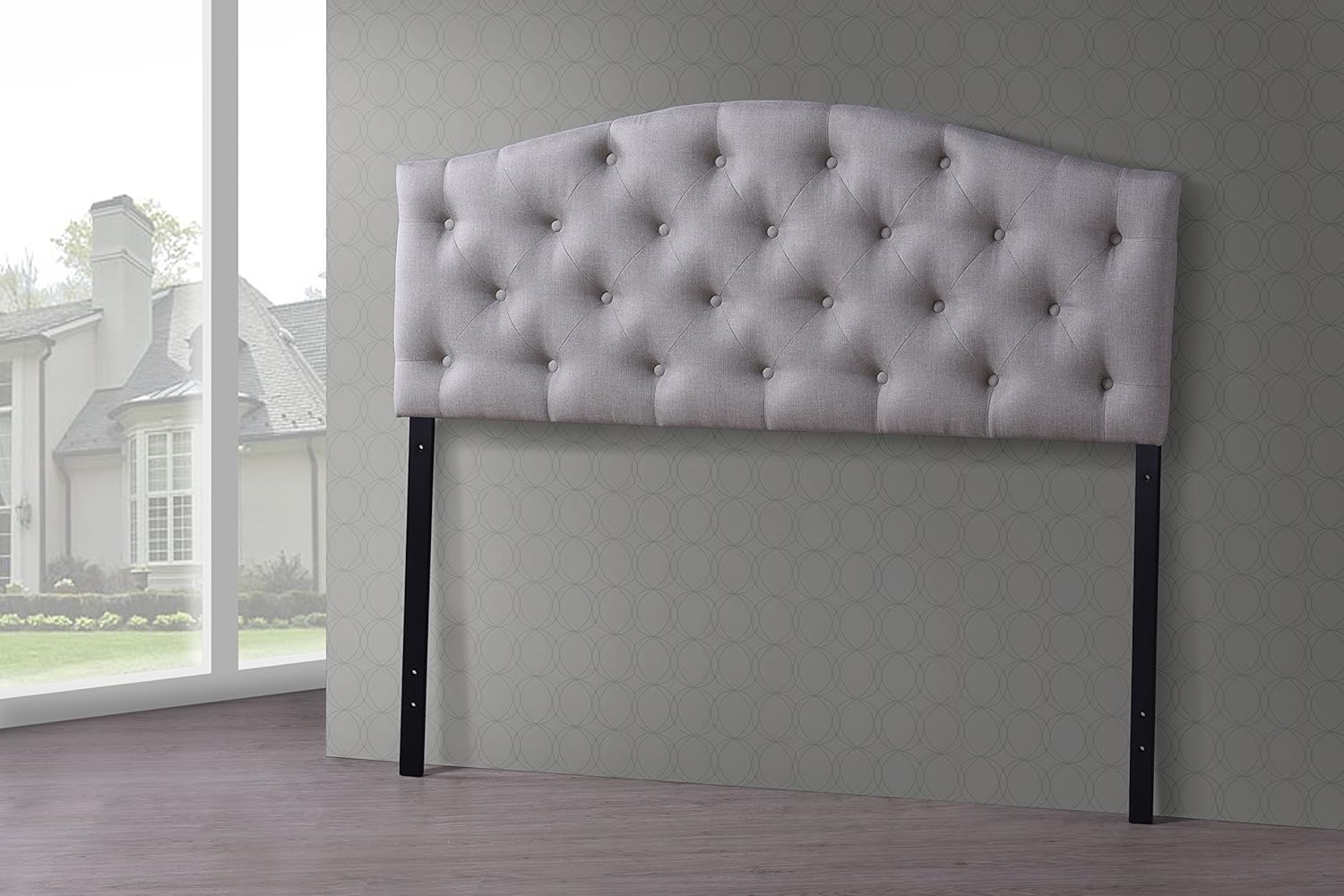 Best Fabric Headboard Queen Beige