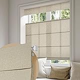 Boolegon No Drill Cordless Roman Shades for