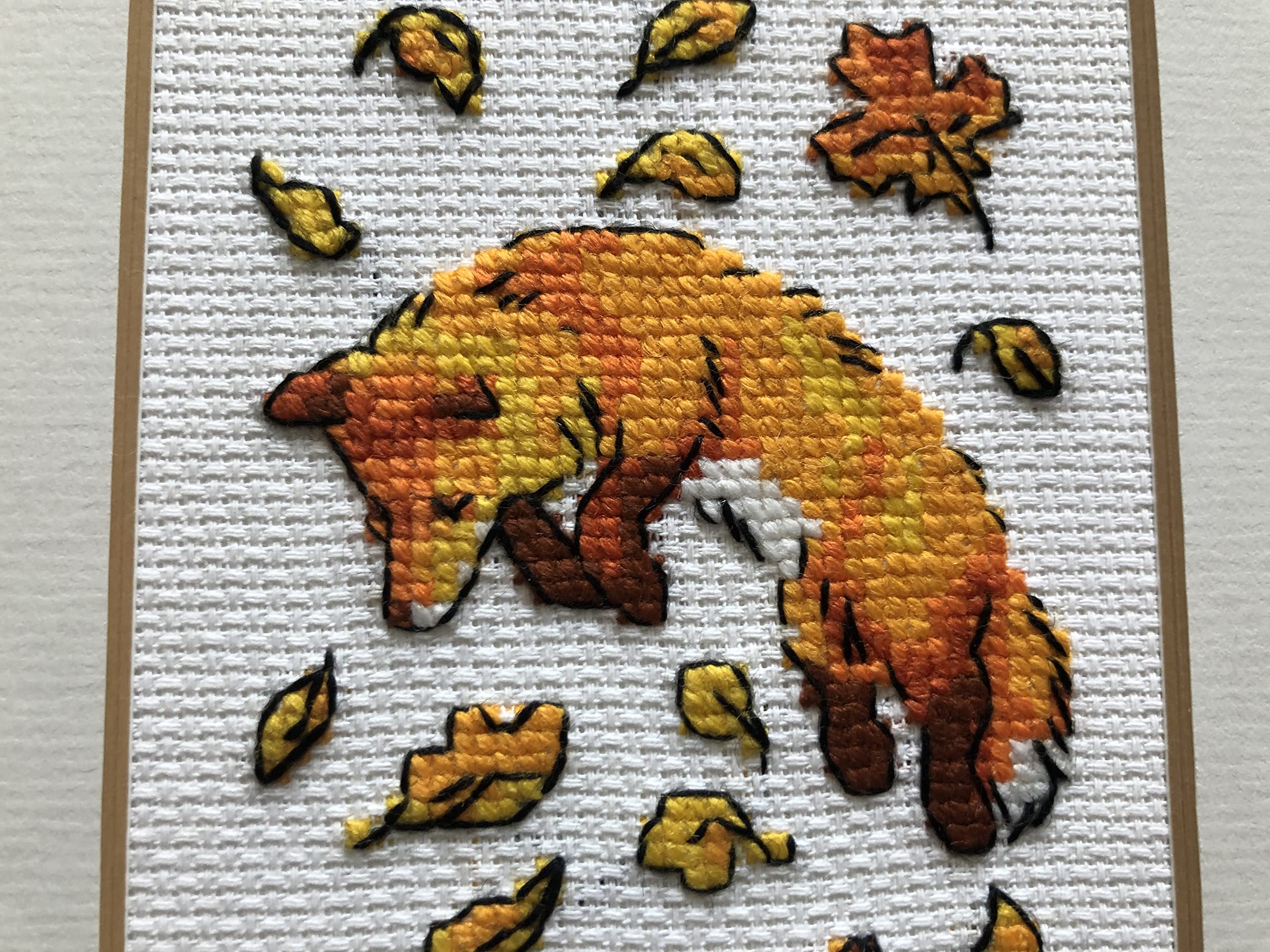 RIOLIS - Foxes in Leaves 1879, Cross Stitch Kits 3