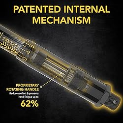 LEXIVON 3/8-Inch Drive Click Torque Wrench 10~80