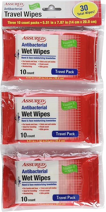 portable wet wipes