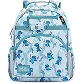 Simple Modern Disney Toddler Backpack for School Girls and Boys | Kindergarten Elementary Kids Backpack | Fletcher Collection | Kids - Medium (15" tall) | Tropical Stitch