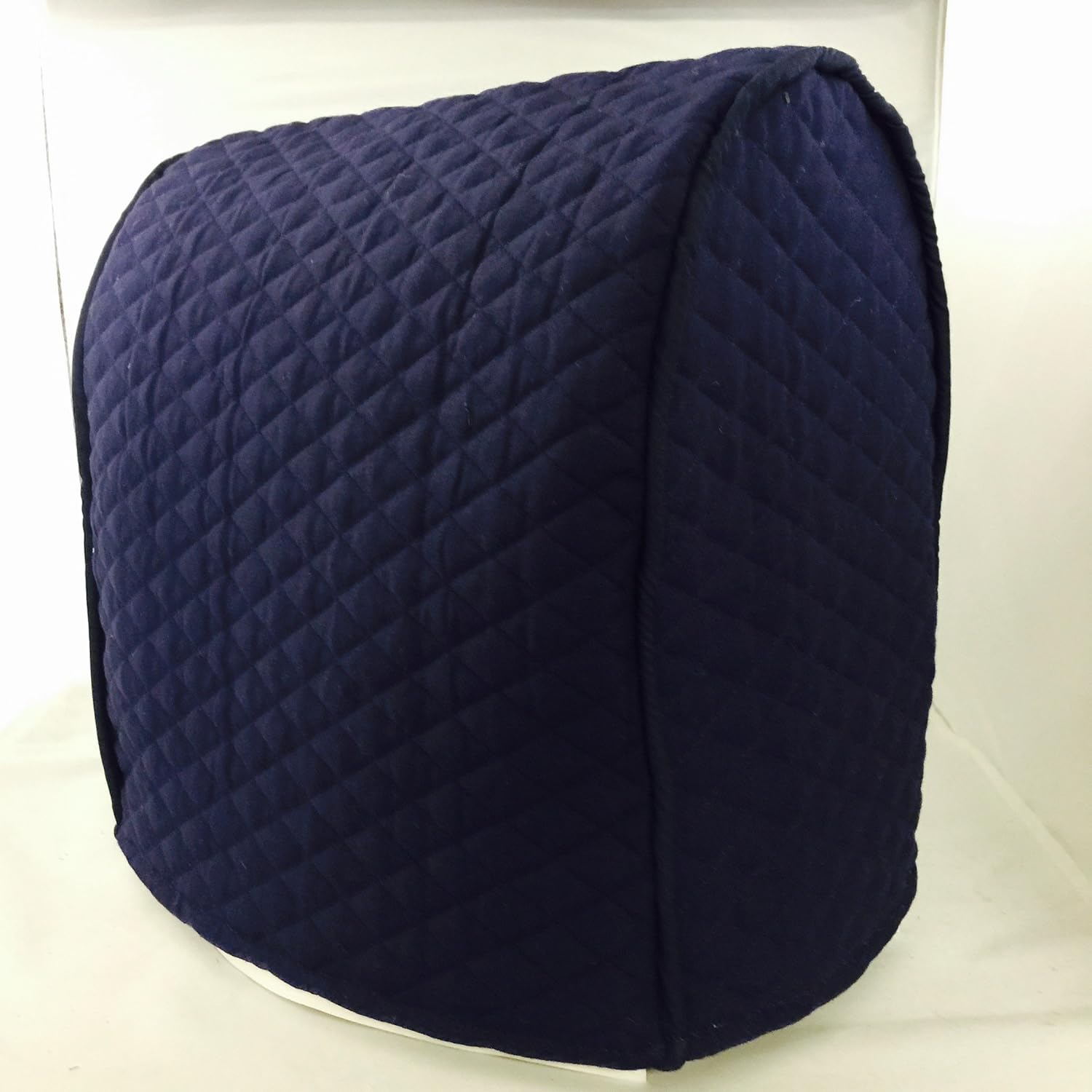 Simple Home Inspirations Navy Cover Compatible for Kitchenaid Stand Mixer, Tilt Head (Quilted Double Faced Cotton)