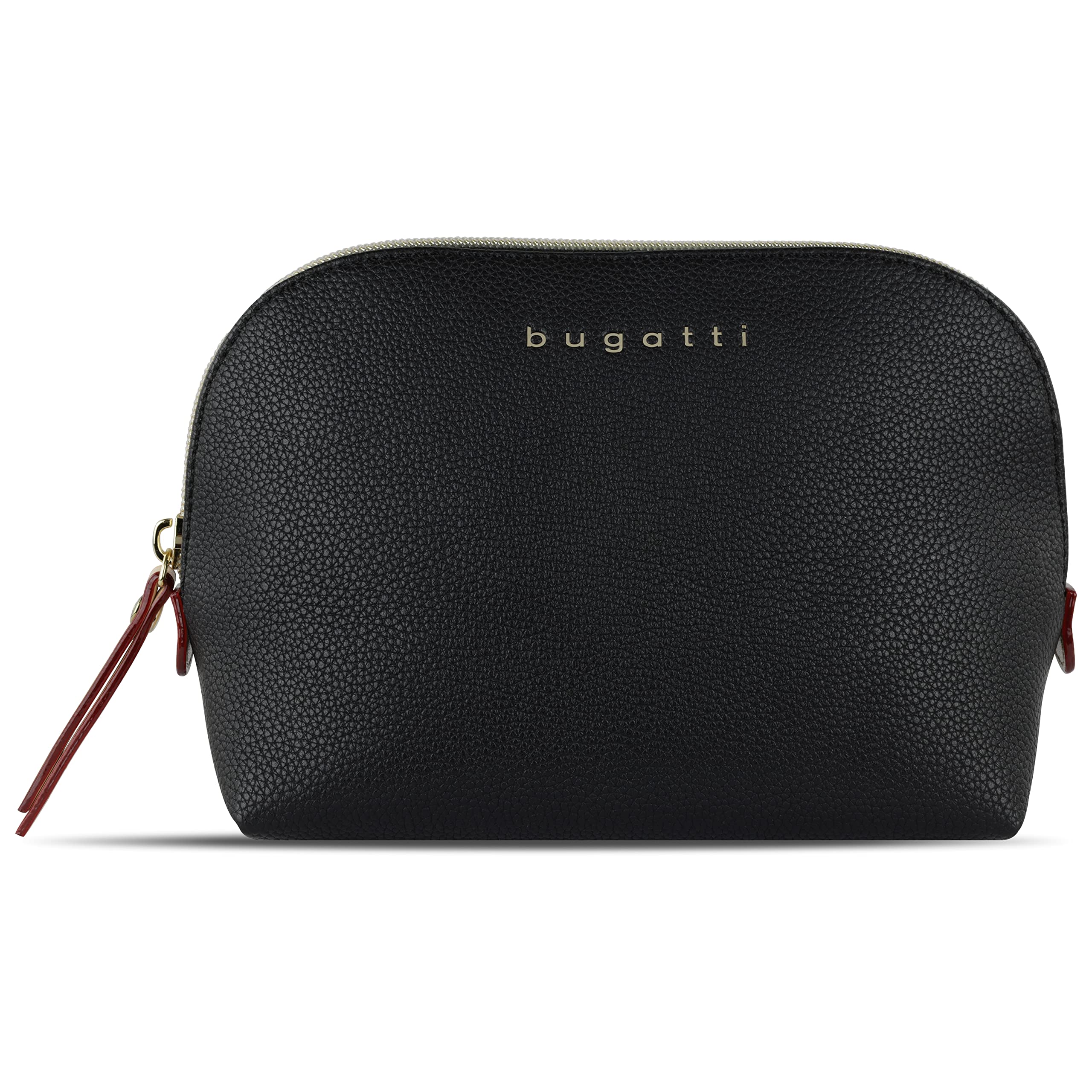 bugatti Ella Toiletry Bag, Cosmetic Bag, Toiletry Bag, Wash Bag, Toiletry Bag, black, Cosmetic bag