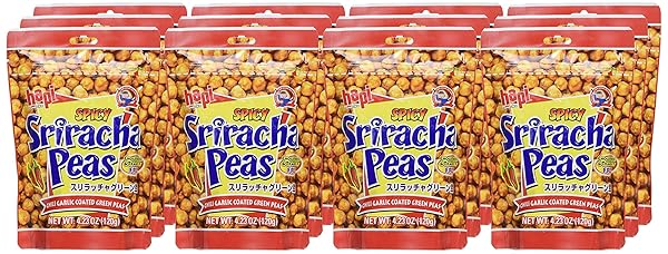 HAPI SNACK PEA GREEN CHILI, 4.23 OZ