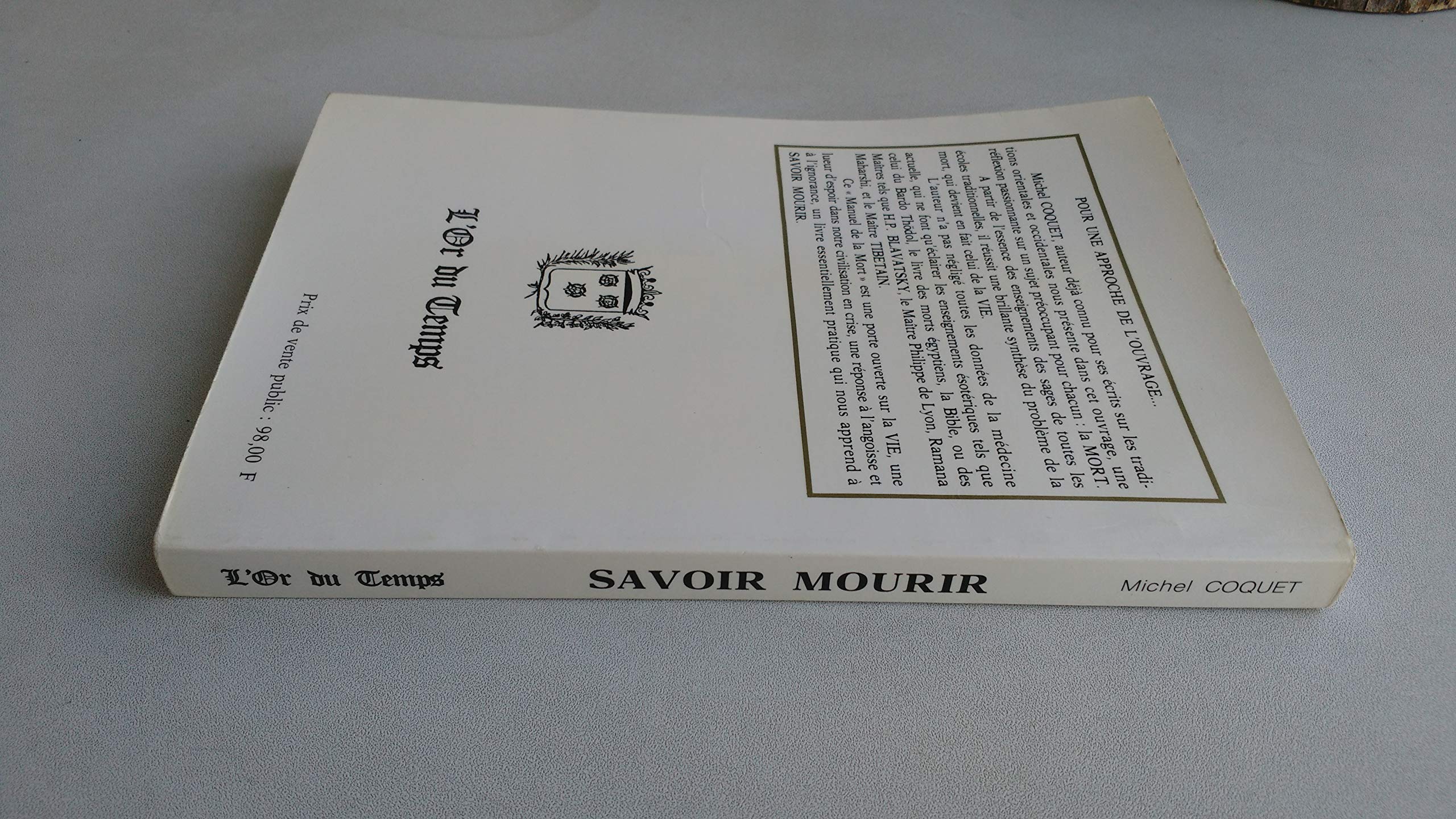 Savoir Mourir Amazon De Coquet Michel Fremdsprachige Bucher