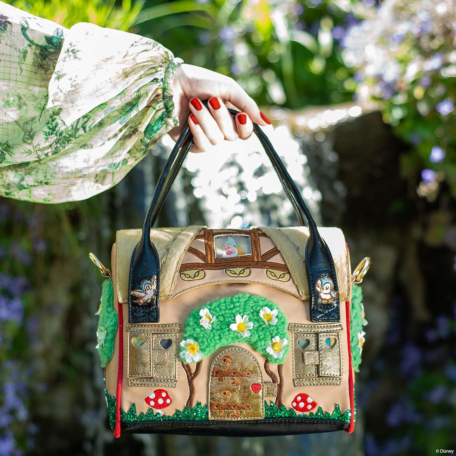 Happily Ever After Bag Borsa Da Donna Con Manici Disney B109 05a Motivo Biancaneve Borse Scarpe E Borse