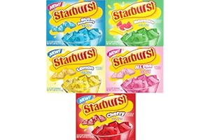 SNACKATHON Gelatin Variety Pack, 5 Different Flavors, 1 Box each Flavor