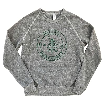 Evergreen PNW Fleece Crewneck Sweatshirt Pacific Nigeria Ubuy