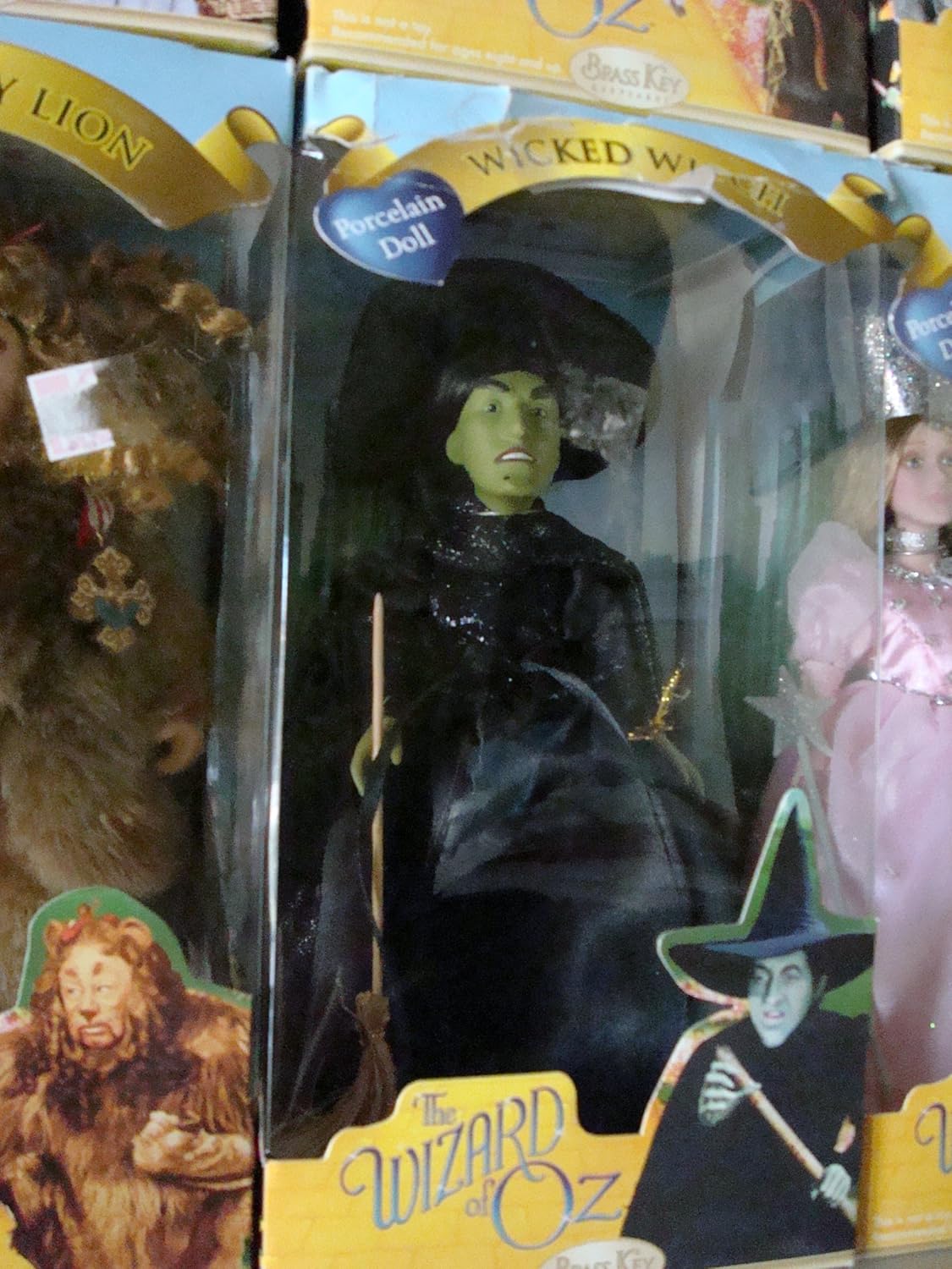 wizard of oz porcelain doll set