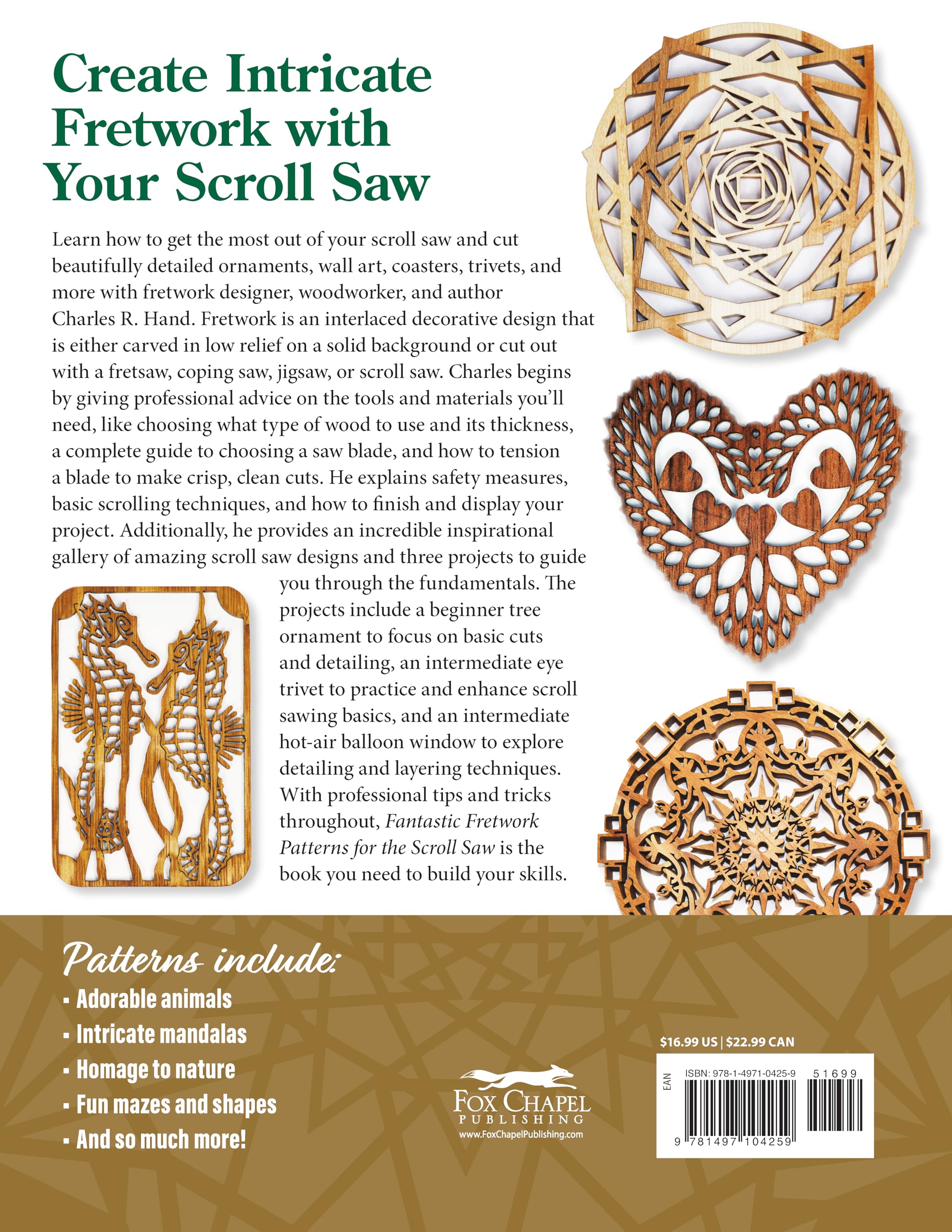 Mua Fantastic Fretwork Patterns for the Scroll Saw: Amazing Designs for ...
