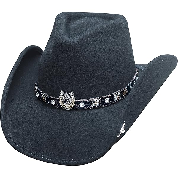 Chapeau rodéo cuir Bullhide Royston chocolat Reference : 3586