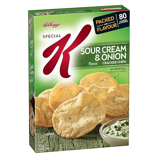 Kellogg's Special K Cracker Chips Sour Cream and Onion 113