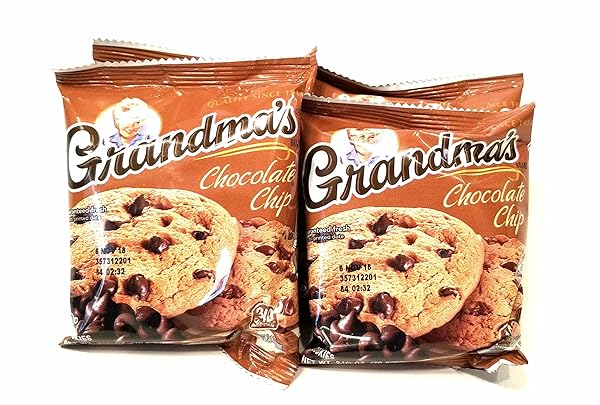 GRANDMA’S COOKIES CHOCOLATE CHIP FLAVORED 8 COOKIES 2...