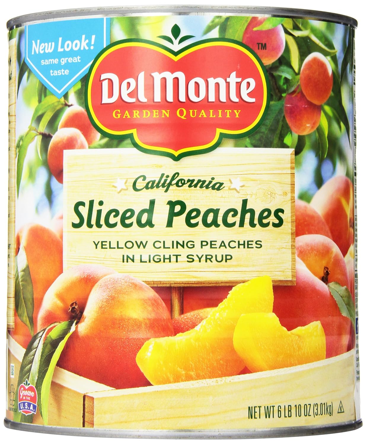 Del Monte Peach slc ylw clng lt syru 106oz (024000020721)