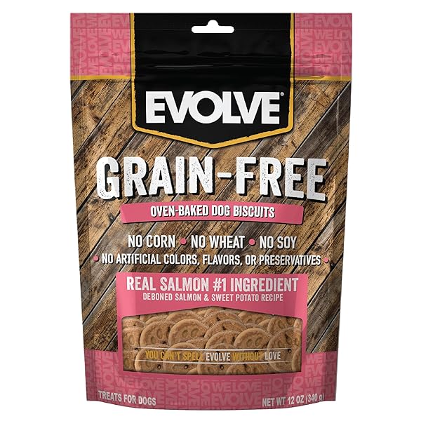EVOLVE PET FOOD GRAIN FREE DEBONED SALMON AND...