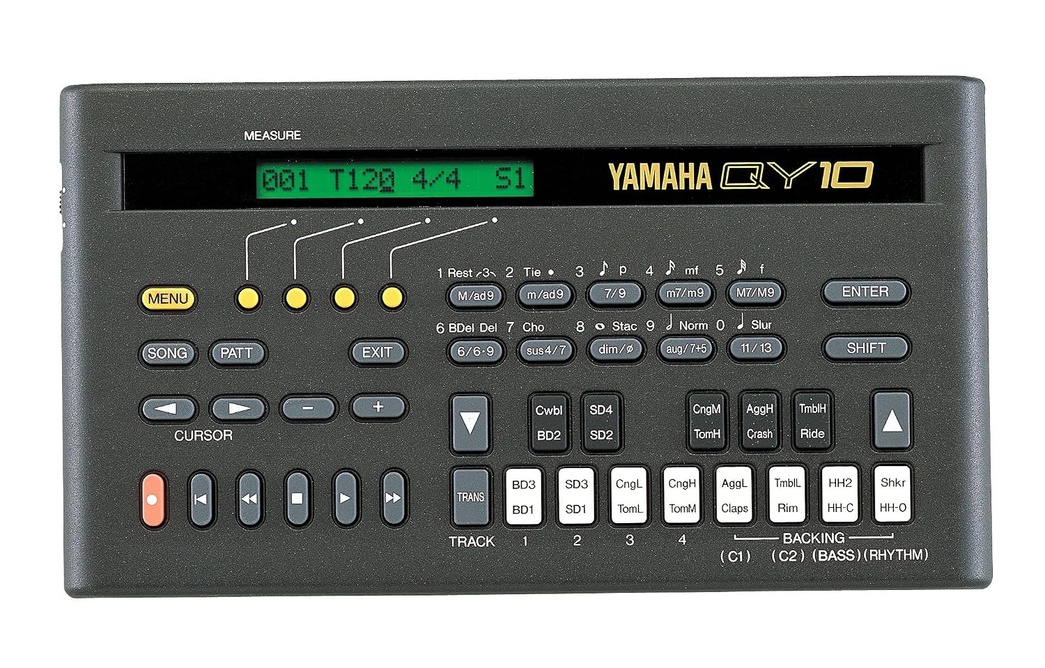 ヤマハ ミュージック ハンディ・シーケンサー QY10 取扱説明書 ヤマハ ミュージック ハンディ・シーケンサー QY10 取扱説明書