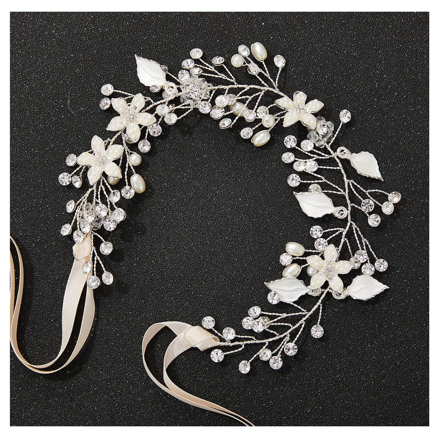 Photo 1 of Papoopy Flower Girl Headpiece Hair Accessories for Wedding, First Communion