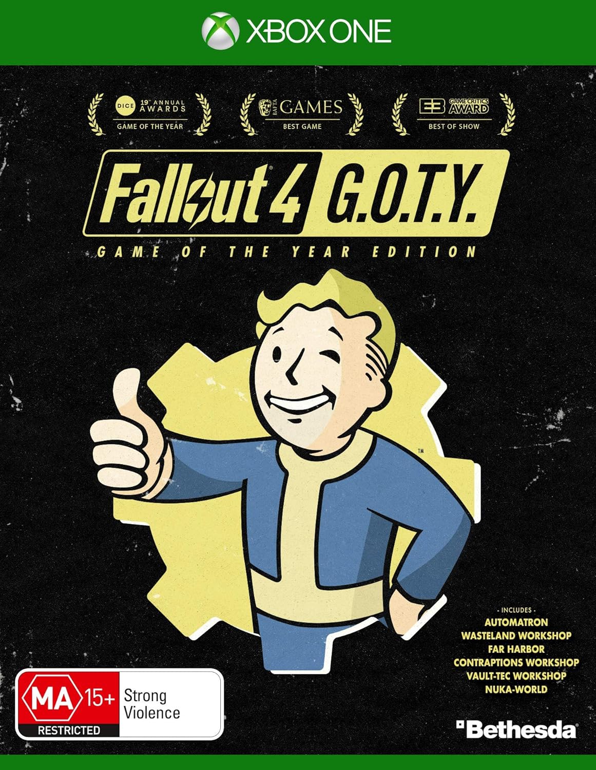 Fallout 4 Game Of The Year Edition Xbox One Video Games Amazon Com Fallout 4 Game Of The Year Edition Xbox One Video Games Amazon Com
