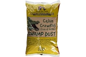 WXSHUOYU Cajun Crawfish (Crab & Shrimp) Swamp Dust 2lb