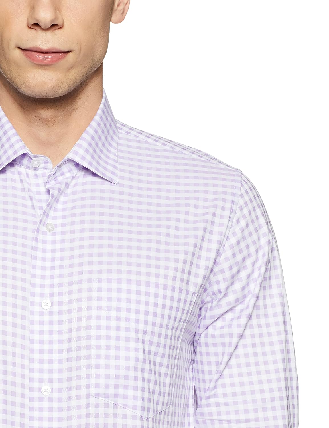 van heusen men's solid slim fit formal shirt