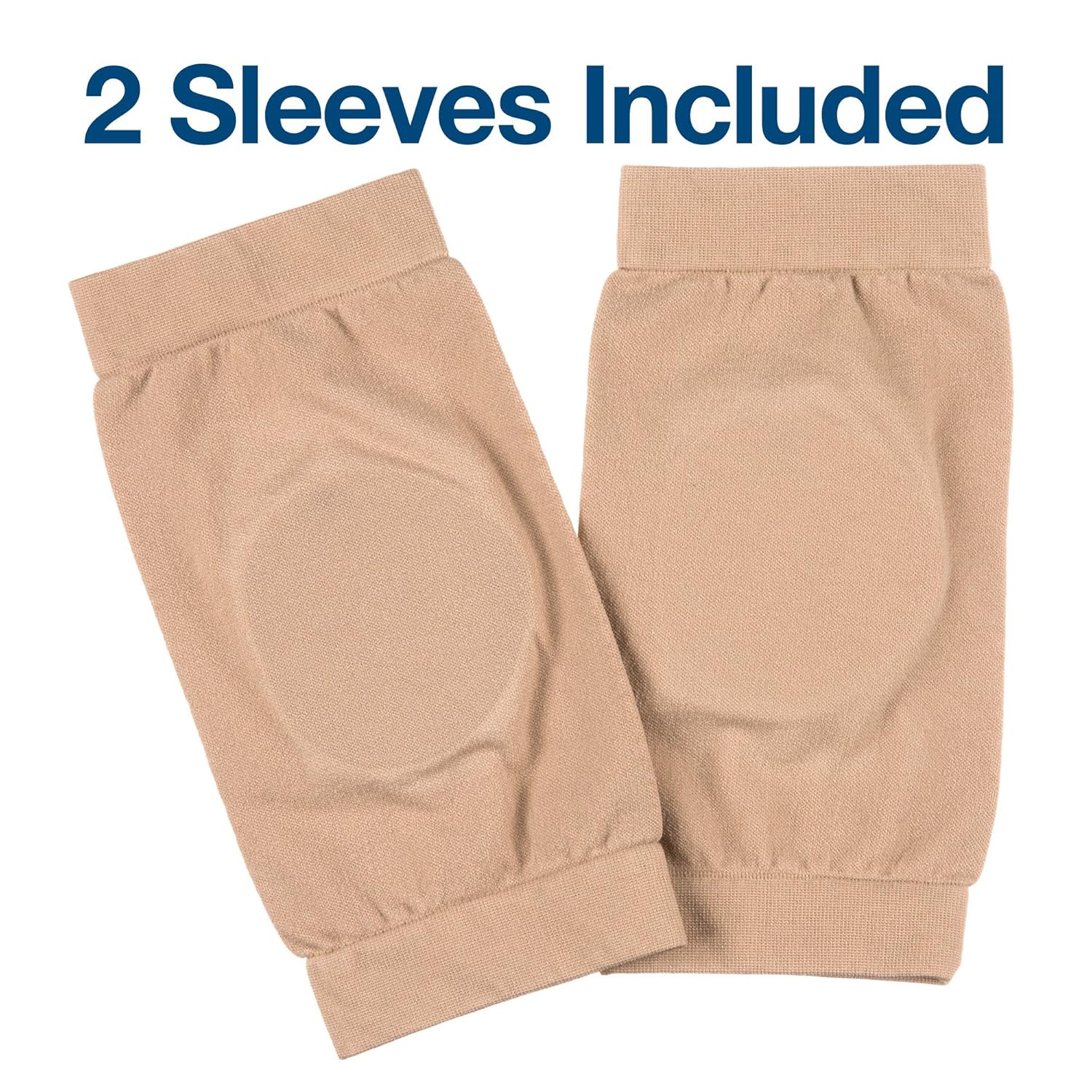 ZenToes Ankle Bone Protection Socks Malleolar Sleeves with Gel Pads for Boots, Skates, Splints, Braces - 1 Pair: Industrial & Scientific