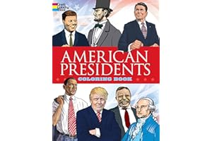 American Presidents Coloring Book (Dover History Coloring Book)