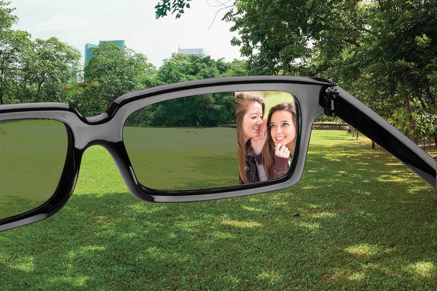 sunglasses with side mirrors