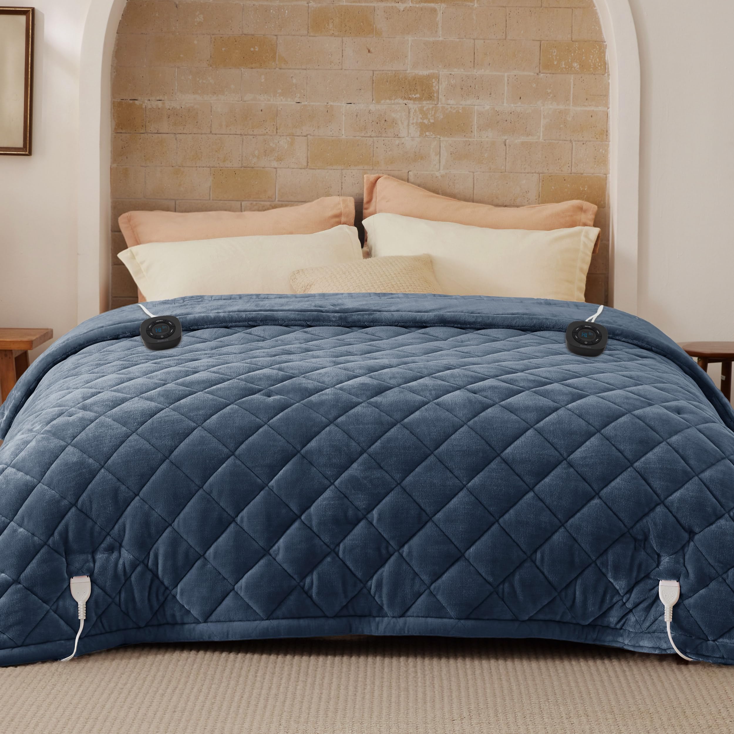 Bedsure Electric Blanket King Size - Dual Control