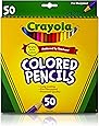 Crayola 50ct Long Colored Pencils (68-4050)