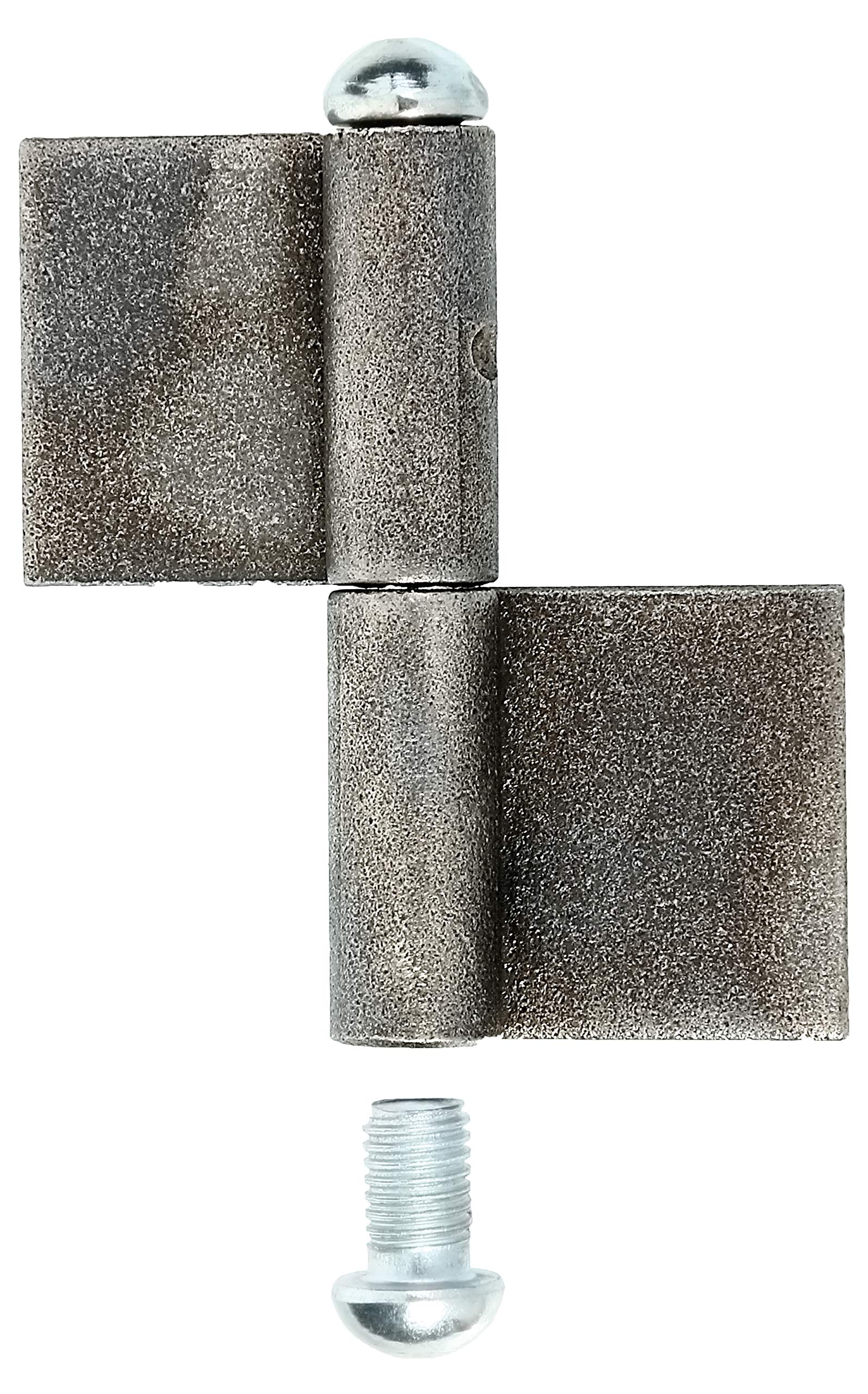 Construction Hinge: KO4 80 mm / Ø9 mm / 10 Stück Oberflaeche: Stahl