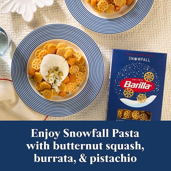 BARILLA LIMITED EDITION SNOWFALL PASTA, 12 OZ. BOX
