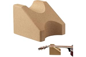 COKUMA Cork Guitar Neck Rest, Two Different Heights with Soft and Smooth Surface, Guitar Accessories for Restringing, Polishing and Maintenance, DIY Guitar Tools for Luthier and Guitar Fans