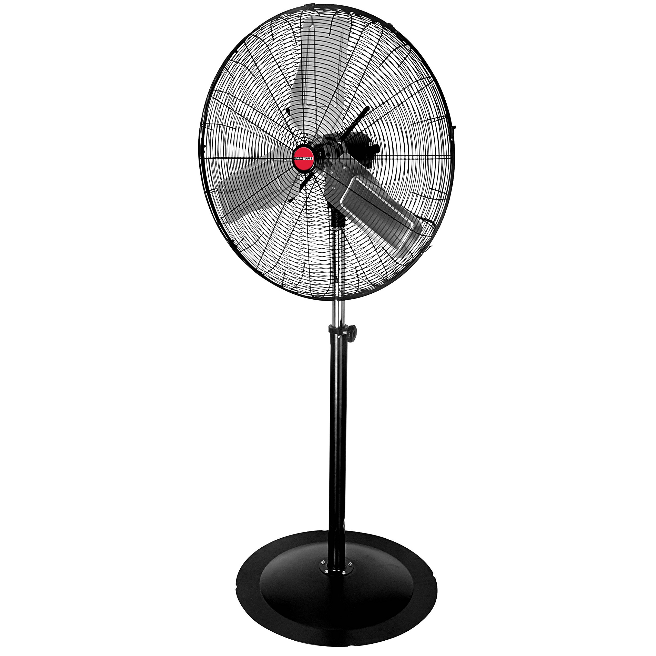 MaxxAir BF24TFYELUPS 24Inch High Velocity Drum Fan, TwoSpeed