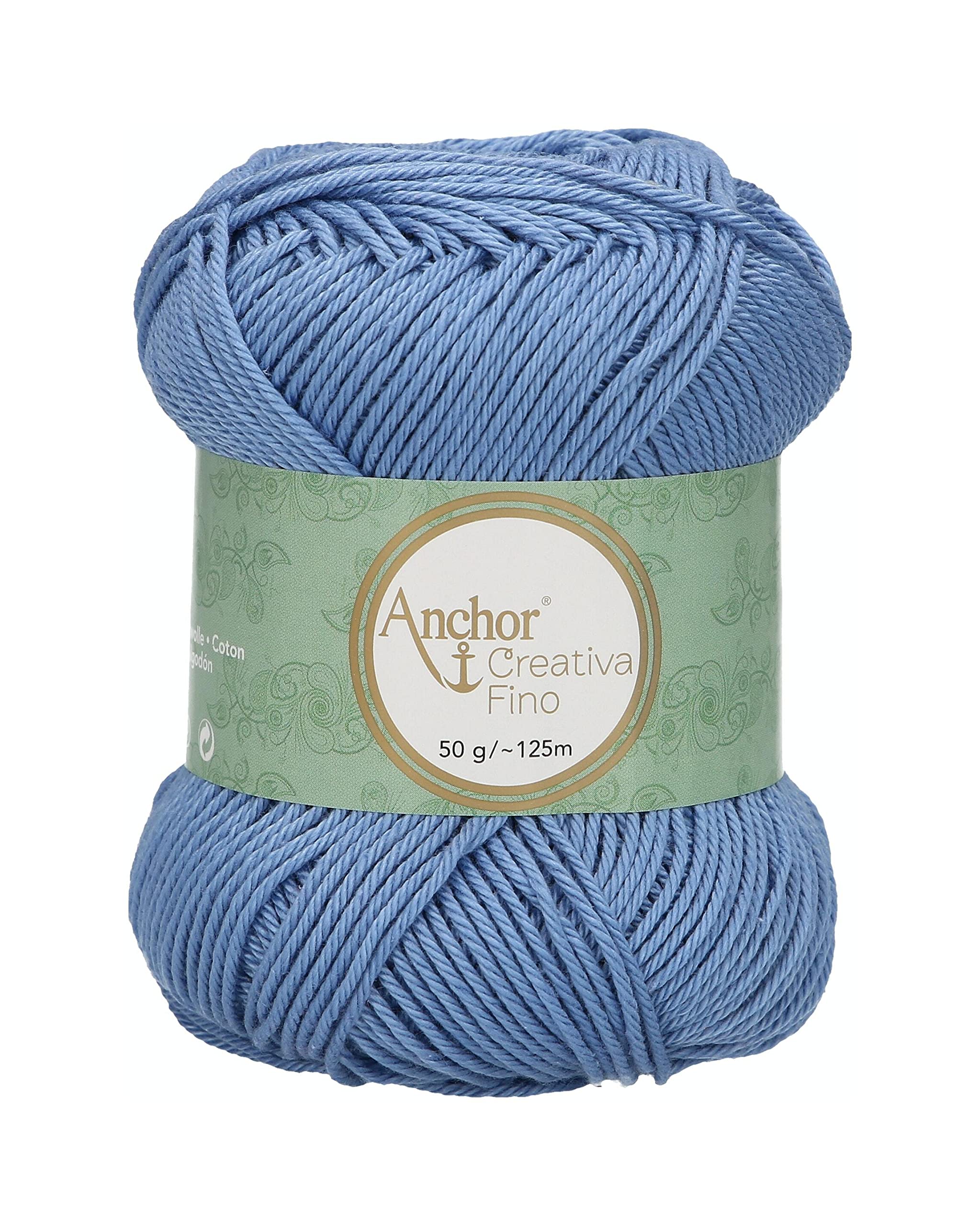 Anchor 4620004-00247 Crochet Yarn, 100% Cotton, 247, Thickness 4, 125 m, 53 g