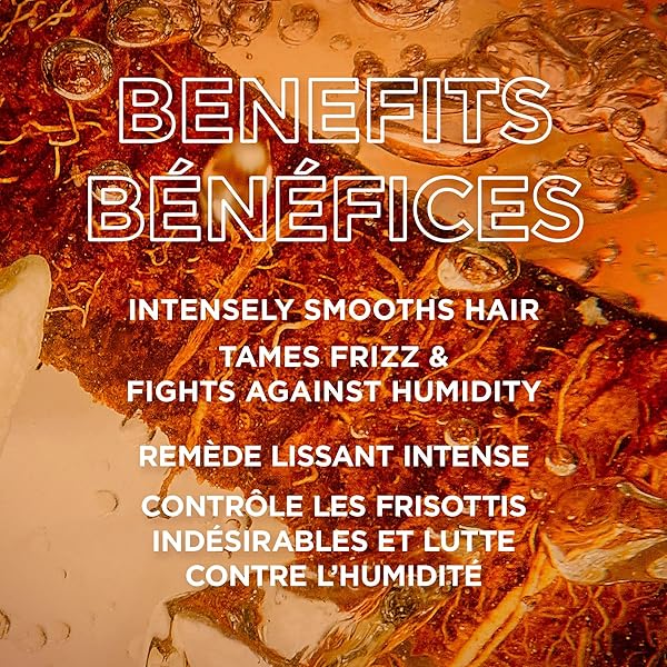 GARNIER WHOLE BLENDS COCONUT OIL & COCOA BUTTER SCENT SMOOTHING SHAMPOO FOR FRIZZY HAIR, PARABEN-FREE, NOURISHING, UNISEX, 12.5 FL OZ