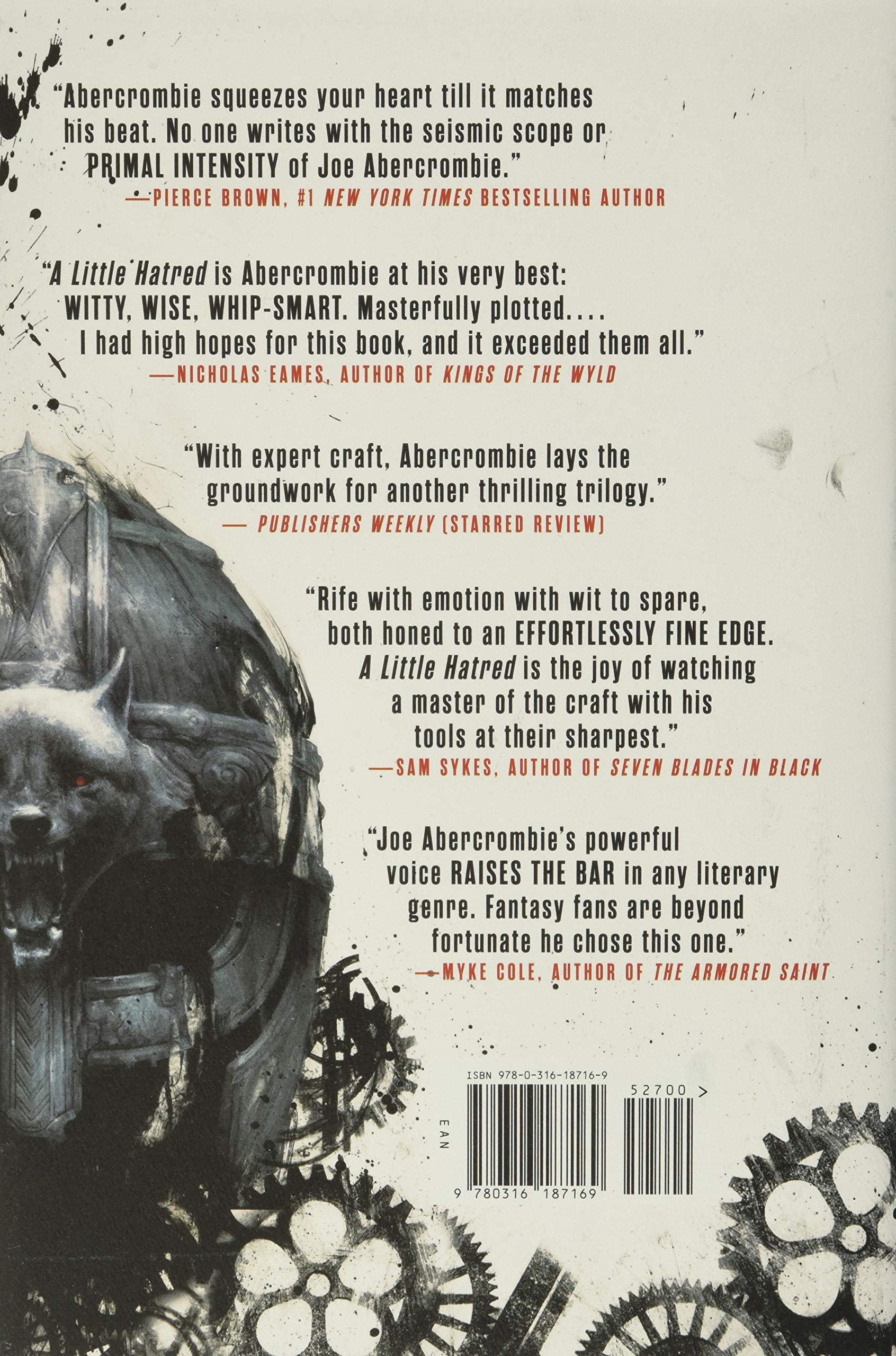 joe abercrombie a little hatred