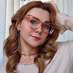 VISOONE Fashion Cat Eye TR90 Blue Light Blocking