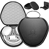 for Airpods Max Case Cover,Smart Case with Sleep Mode Made by Air pods,Compatible with Apple AirPod Max,Protective Carry Travel Cover AirPod Pro Max Cases,Headphone,Black