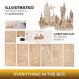 UGEARS Hogwarts Castle 3D Puzzle Harry Potter Wood Model Kit 340 pcs view 6