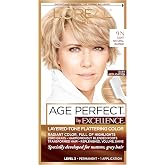 L'Oreal Paris Age Perfect Permanent Hair Color, 9N Light Natural Blonde, 1 kit