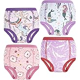 MOEMOE BABY Training Underwear Absorbent Cotton Potty Training Pants for Boys and Girls 2–9 Years