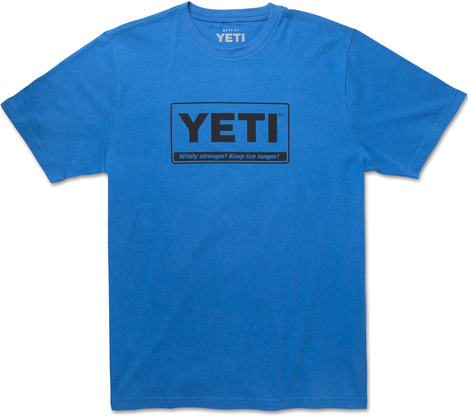 YETI Men's 100 Cotton Billboard TShirt, Short Sleeve, Small, Tahoe